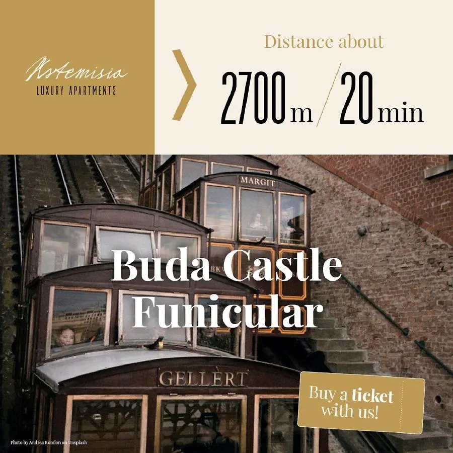 Artemisia Luxury Apartments Balcony Budapest